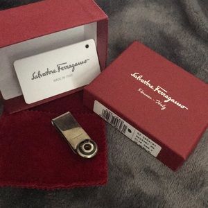 Brand new in box Ferragamo Money Clip
